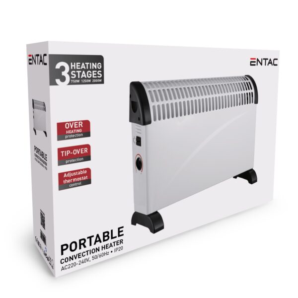 Entac Hordozható Konvekciós Fűtőtest Basic 750W 53,5cm | BR (SKU:EPCHB750-S) Fűtőtestek Entac Hordozható Konvekciós Fűtőtest Basic 750W 53,5cm | BR (SKU:EPCHB750-S) Fűtőtestek