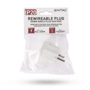 Entac Szerelhető IP20 Alsó Bekötésű Dugvilla Földelt, Uni-Shcuko | BR (SKU:ERWP20GP-DA) Szerelhetőek