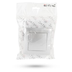 Entac 101 Arnold süllyeszthető fali kapcsoló egypólusú Ezüst | BR (SKU:ERWS11-ARN-S) Kapcsoló