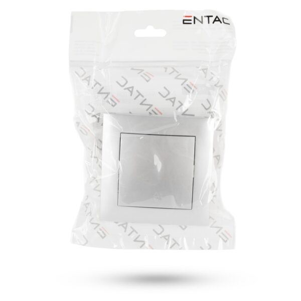 Entac 106 Arnold süllyeszthető váltókapcsoló Ezüst | BR (SKU:ERWS12-ARN-S) Kapcsoló