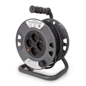 Entac Kábeldobos Hosszabbító 4 Foglalat 25m 3G1.5 | BR (SKU:ESCRG4-25) IP20