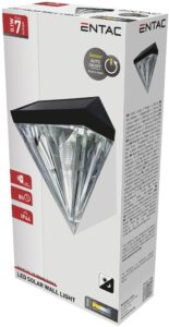 Entac Napelemes Műanyag Lámpa WW+RGB | BR (SKU:ESFL-WWRGB) Szolár