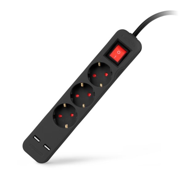 Entac S1 Elosztó 3 Foglalat Kapcsolóval 1,5m 3G1.5 2 USB Fekete *Sérült Csomagolás* | BR (SKU:ESE1.5G3-1.5-SW-USB-B-SCS) Elosztók Entac S1 Elosztó 3 Foglalat Kapcsolóval 1,5m 3G1.5 2 USB Fekete *Sérült Csomagolás* | BR (SKU:ESE1.5G3-1.5-SW-USB-B-SCS) Elosztók