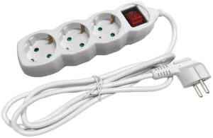 Entac S1 Elosztó 4 Foglalat Kapcsolóval 5m 3G1.5 | BR (SKU:ESE1.5G4-5-SW)