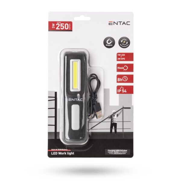 Entac Szerelőlámpa 1W LED + 3W XPE Újratölthető | BR (SKU:EWL-1W-XPE-R) Szerelőlámpa Entac Szerelőlámpa 1W LED + 3W XPE Újratölthető | BR (SKU:EWL-1W-XPE-R) Szerelőlámpa