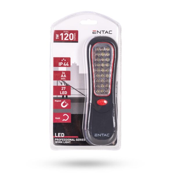 Entac Szerelőlámpa 27 LED | BR (SKU:EWL-27LED-PL) Szerelőlámpa