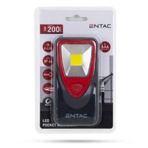 Entac Lapostok Szerelőlámpa 3W C-LED | BR (SKU:EWL-3W-C-LED-P) Szerelőlámpa