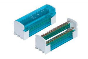 Sorkapocs 2×15, 125A/500V /block/ Szerelési anyagok