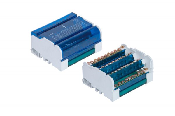 Sorkapocs 4×11, 125A/500V /block/ Sorkapcsok és vezetékösszekötők