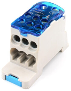 Fővezetéki leágazó sorkapocs 1×10-35, 7×2,5-16, elosztóblokk 125A Fővezetéki leágazó sorkapcsok