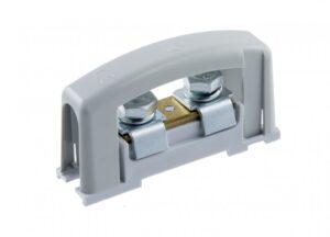 Áramvédelmi kapocs 2×35, szürke színű , fedéllel Szerelési anyagok