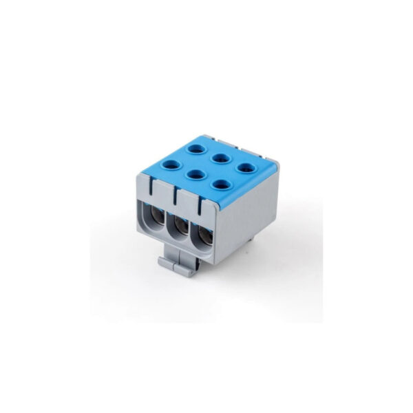 Fővezetéki  sorkapocs, Al: 3×6-35mm², Cu: 3×2,5-35mm², kék Sorkapcsok és vezetékösszekötők
