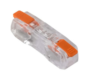 Kétoldalas, egyes oldható vezetékösszekötő, 2×0,2-2,5mm2 vezetékhez Vezetékösszekötők