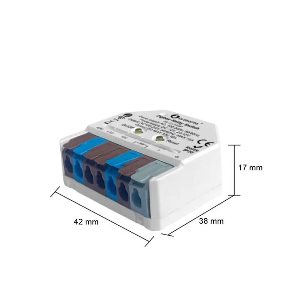 Gledopto GL-C-310P Zigbee 3.0 Pro + RF relémodul (AC / DC / feszültségmentes kapcsolás) Gledopto GL-C-310P Gledopto GL-C-310P Zigbee 3.0 Pro + RF relémodul (AC / DC / feszültségmentes kapcsolás) Gledopto GL-C-310P