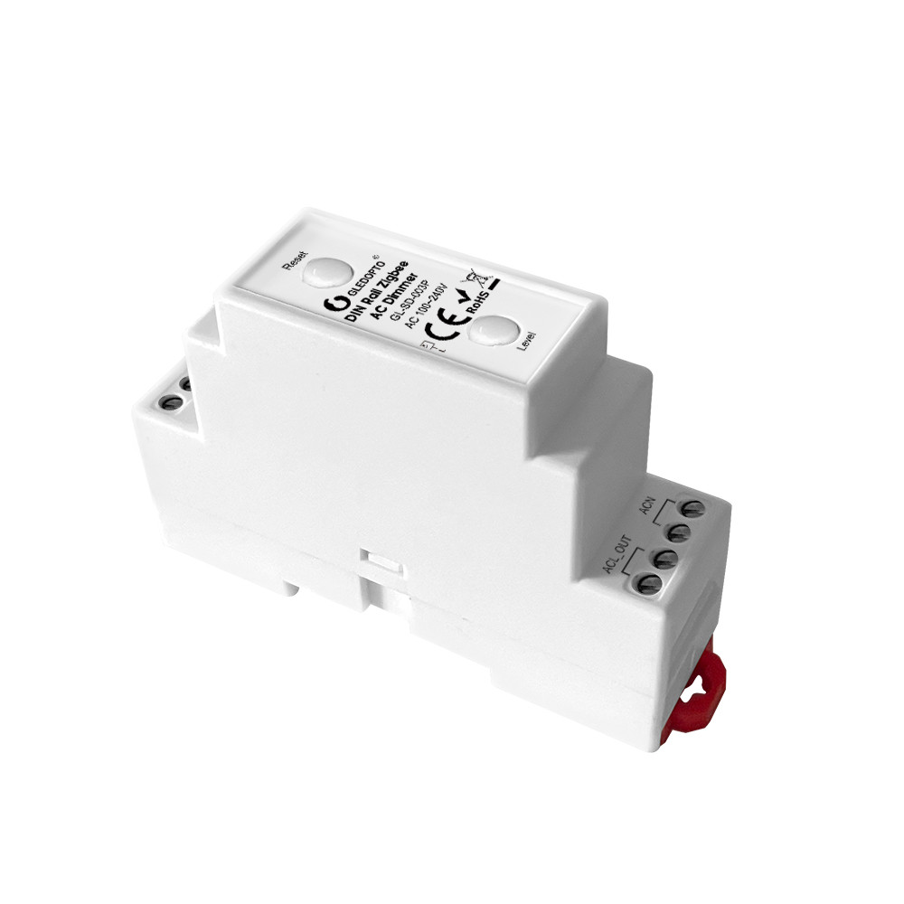 Gledopto GL-SD-003P, Pro Dimmer AC, DIN-sínes (Zigbee+2.4GHz RF) fényerőszabályzó GL-SD-003P Gledopto GL-SD-003P, Pro Dimmer AC, DIN-sínes (Zigbee+2.4GHz RF) fényerőszabályzó GL-SD-003P