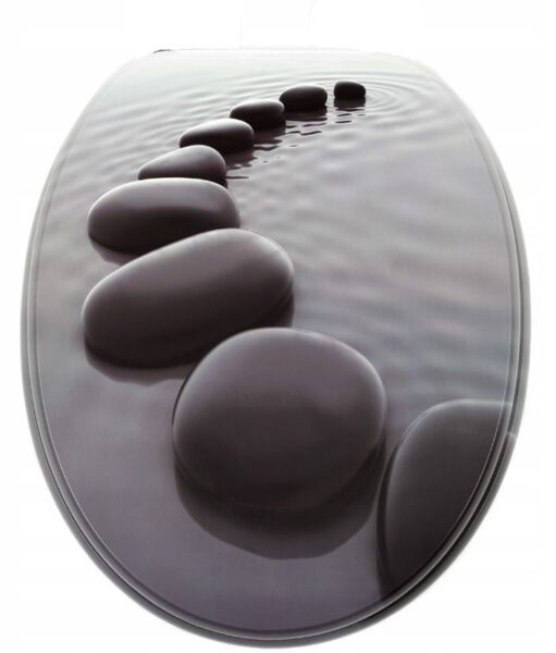 MDF WC-tető, Pebbles Fürdőszobai kiegészítők MDF WC-tető, Pebbles Fürdőszobai kiegészítők
