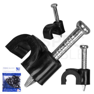 Kábelszorító 4mm (100-as csomag), fekete Kábelszorító 4mm (100-as csomag), fekete