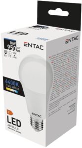 Entac LED Globe E27 15W WW 3000K | BR (SKU:LLG27-15W-WW) Gömb