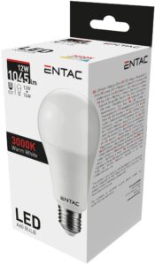 Entac LED Globe E27 12W WW 3000K | BR (SKU:LLG27-12W-WW) Gömb