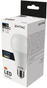 Entac LED Globe E27 15W CW 6400K | BR (SKU:LLG27-15W-CW) Gömb