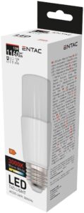 Entac LED T45 E27 12W WW 3000K | BR (SKU:LLT27-12W-WW) Reflektív