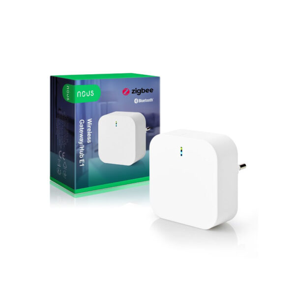 Nous D4Z Tuya Zigbee, DIN-sínre szerelhető, három fázisú,  3x120A áramváltós fogyasztásmérő fogyasztásmérő NOUS D4Z