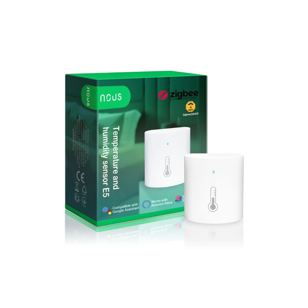 Nous E5 okos Tuya Zigbee vezeték nélküli hőmérséklet és páratartalom érzékelő érzékelő NOUS E5 Nous E5 okos Tuya Zigbee vezeték nélküli hőmérséklet és páratartalom érzékelő érzékelő NOUS E5