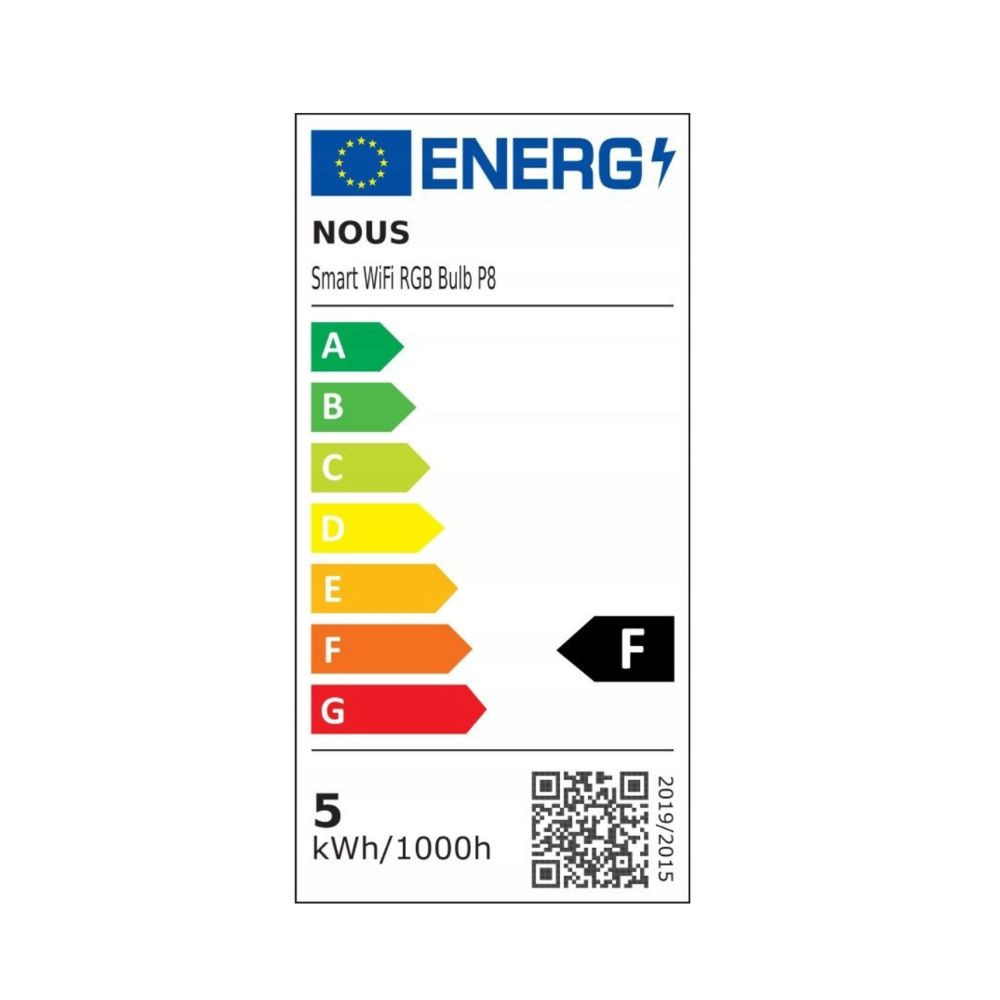 Nous P8 okos Tuya Wi-Fi RGB izzó (GU10 foglalat), Matter kompatibilis (2 db) lámpa / izzó NOUS P8 Nous P8 okos Tuya Wi-Fi RGB izzó (GU10 foglalat), Matter kompatibilis (2 db) lámpa / izzó NOUS P8