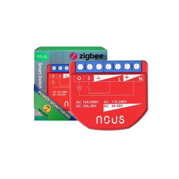 Nous B2Z okos Tuya Zigbee mini fogyasztásmérős kapcsolórelé modul, kapcsolóbemenettel, 1 áramkörös kapcsolórelé|fogyasztásmérő NOUS B2Z Nous B2Z okos Tuya Zigbee mini fogyasztásmérős kapcsolórelé modul, kapcsolóbemenettel, 1 áramkörös kapcsolórelé|fogyasztásmérő NOUS B2Z
