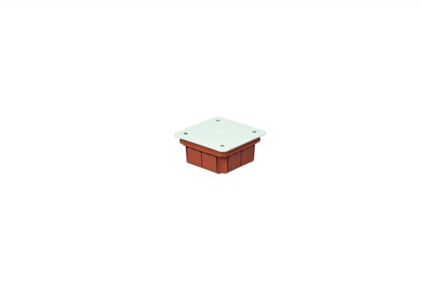 Süllyesztett kötődoboz, 92x92x45mm, IP30 Süllyesztett szerelvénydobozok