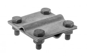 Horganyzott keresztösszekötő, nagy méretű (két részes, 4xM8 csavar) Villamossági termékek