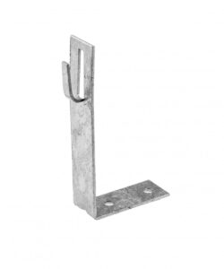 Horganyzott szögletes tartó, (hajlítással rögzíthető) Villamossági termékek