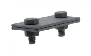 Horganyzott szalagvas tartó, 65x35x35mm Villamossági termékek