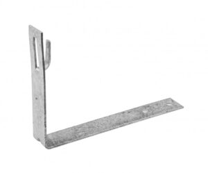 Horganyzott tetőcserép tartó (hajlítással rögzíthető) Hossz=160mm Villamossági termékek
