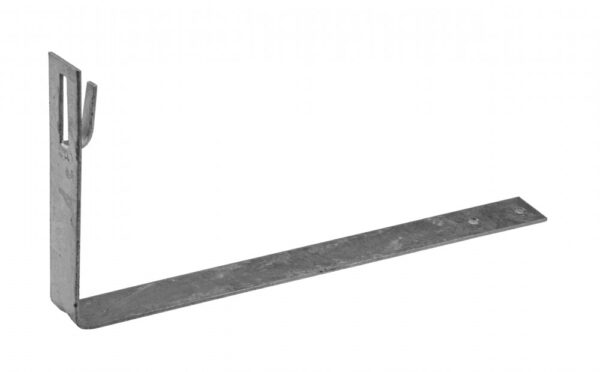 Horganyzott tetőcserép tartó (hajlítással rögzíthető) Hossz=280mm Villamossági termékek