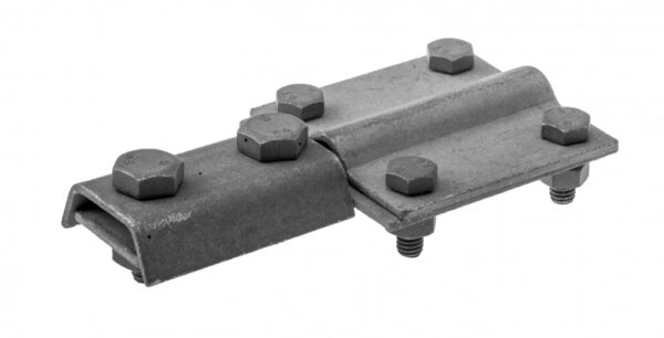Horganyzott összekötő elem, 57x57x57mm, (4xM6-os csavar) Villamossági termékek