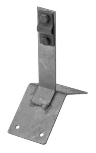 Tetőtartó,110mm, horganyzott Villamossági termékek