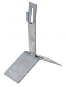 Tetőtartó, 110mm, horganyzott Villamossági termékek