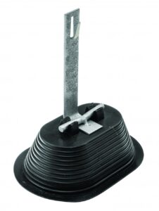 Tetőtartó szintemelővel, 200mm, horganyzott Villamossági termékek