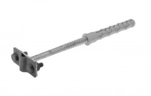 Szalagvas rögzítő, 40x160mm, Tiplivel, horganyzott Villamossági termékek