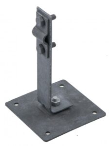 Tartó aszfalt alaphoz, 120mm, horganyzott Villamossági termékek