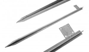 T-földelőrúd, horganyzott, 1m Villamossági termékek