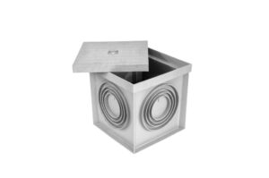 Földbe ásható kábelakna doboz, kis méretű Villamossági termékek