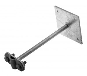 Tetőtartó, 140mm, horganyzott Villamossági termékek