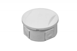 Kerek kötődoboz, 4 gumi bevezetővel, 80x40mm, IP44 Membrános S-BOX kötődobozok