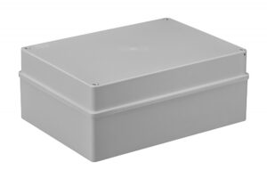 Kötődoboz, sima oldalfalú, 300x220x120mm, IP65 S-BOX kötődobozok