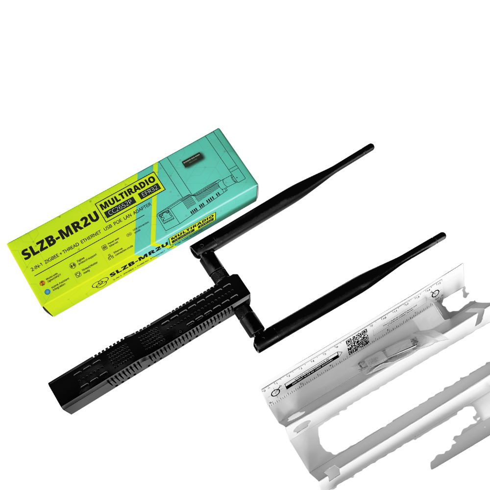 SMLIGHT SLZB-MR2U – Zigbee, Matter over Thread, Ethernet, PoE, USB, Wi-Fi adapter, fekete (CC2652P + EFR32MG21) átjáró / központi egység SMLIGHT SLZB-MR2U – Zigbee, Matter over Thread, Ethernet, PoE, USB, Wi-Fi adapter, fekete (CC2652P + EFR32MG21) átjáró / központi egység