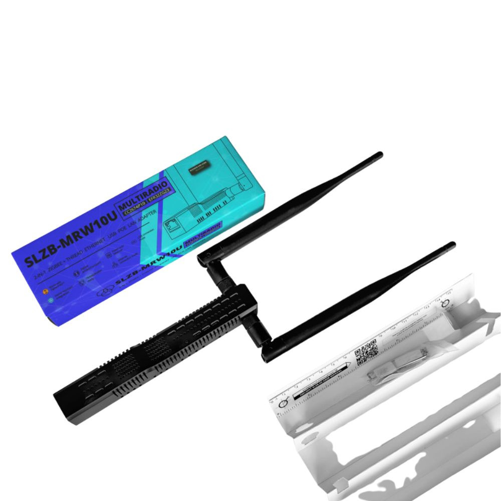 SMLIGHT SLZB-MRW10U – Multi-Radio PoE Adapter, Zigbee, Thread, Z-Wave, Matter, fekete (ESP32+CC2674P10+EFR32ZG23) átjáró / központi egység SMLIGHT SLZB-MRW10U – Multi-Radio PoE Adapter, Zigbee, Thread, Z-Wave, Matter, fekete (ESP32+CC2674P10+EFR32ZG23) átjáró / központi egység
