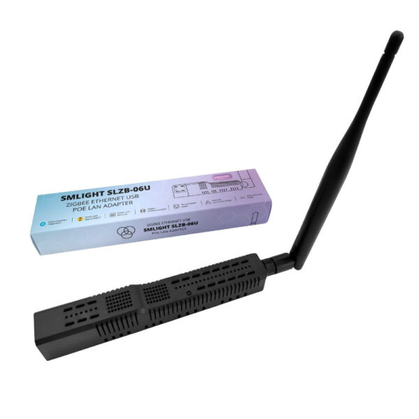 SMLIGHT SLZB-06U – Zigbee, Ethernet, PoE, USB, Wi-Fi adapter (CC2652P) átjáró / központi egység
