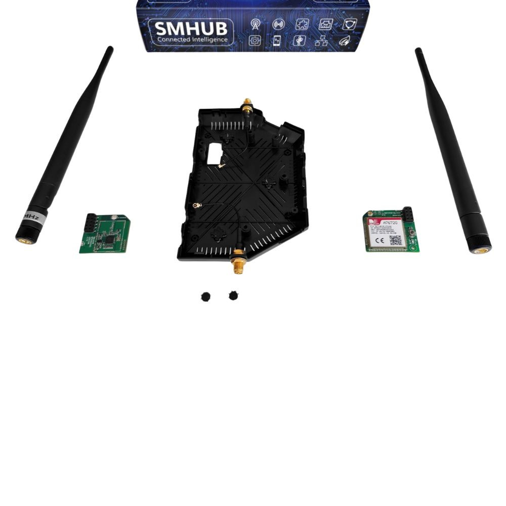 SMLIGHT SMHUB Premium – Multi-Radio Smart Home Hub, Zigbee, Thread, Wi-Fi, Bluetooth, Z-Wave, 4G/LTE, IR, Ethernet, Matter átjáró, fekete, (P10+MG24) átjáró / központi egység SMLIGHT SMHUB Premium – Multi-Radio Smart Home Hub, Zigbee, Thread, Wi-Fi, Bluetooth, Z-Wave, 4G/LTE, IR, Ethernet, Matter átjáró, fekete, (P10+MG24) átjáró / központi egység